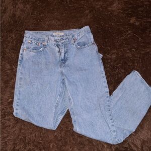 Levi Light Blue Low Pro Straight Leg